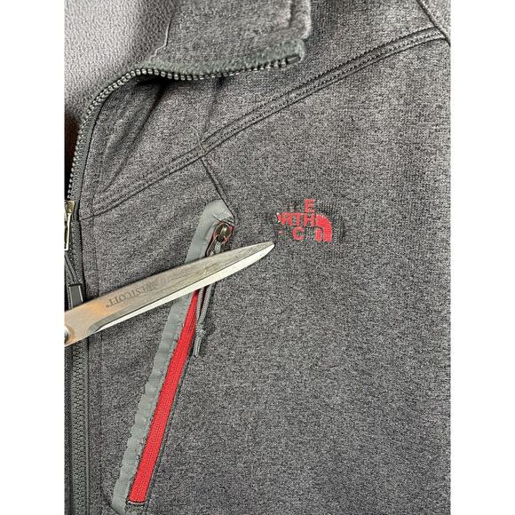 The North Face Full Zip Jacket Men's XXL Gray Longsleeve Pockets Outdoor/Hiking - Picture 2 of 11